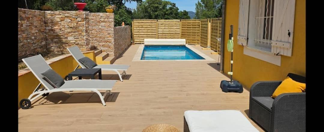 Magnifique Villa Avec Piscine, Sauna Et Hammam Ла-Кро Экстерьер фото
